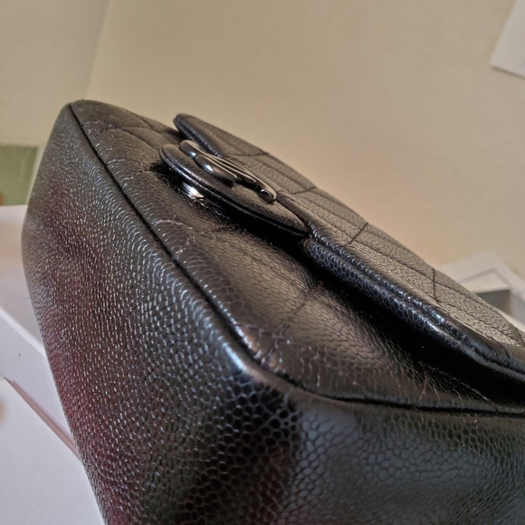 Chanel classic mini square black caviar incognito bag - Picture 3 of 15